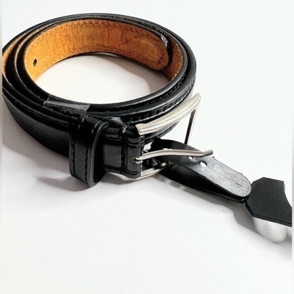 Boy’s Black Belts bundles (3belts) size 26 (32inches) Genuine Leather. - Picture 2 of 6
